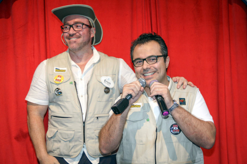 Alyson e Erich Palco Encontro Eu Amo a Disney 2017