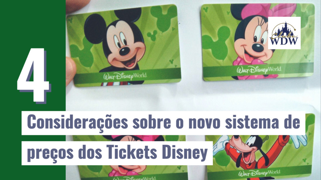 Considerações sobre o novo sistema de preços dos Tickets Disney